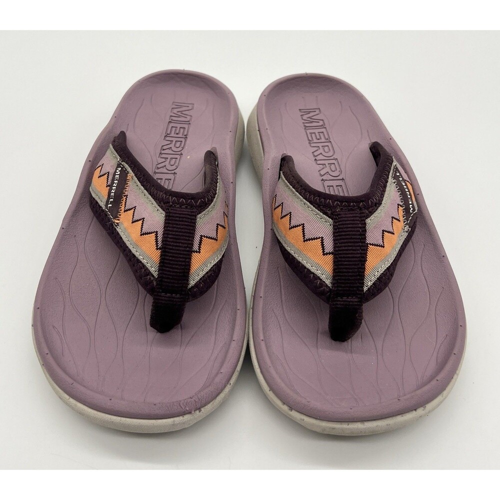 Merrell women's hut ultra flips sandal lavender Aztec Size 5
